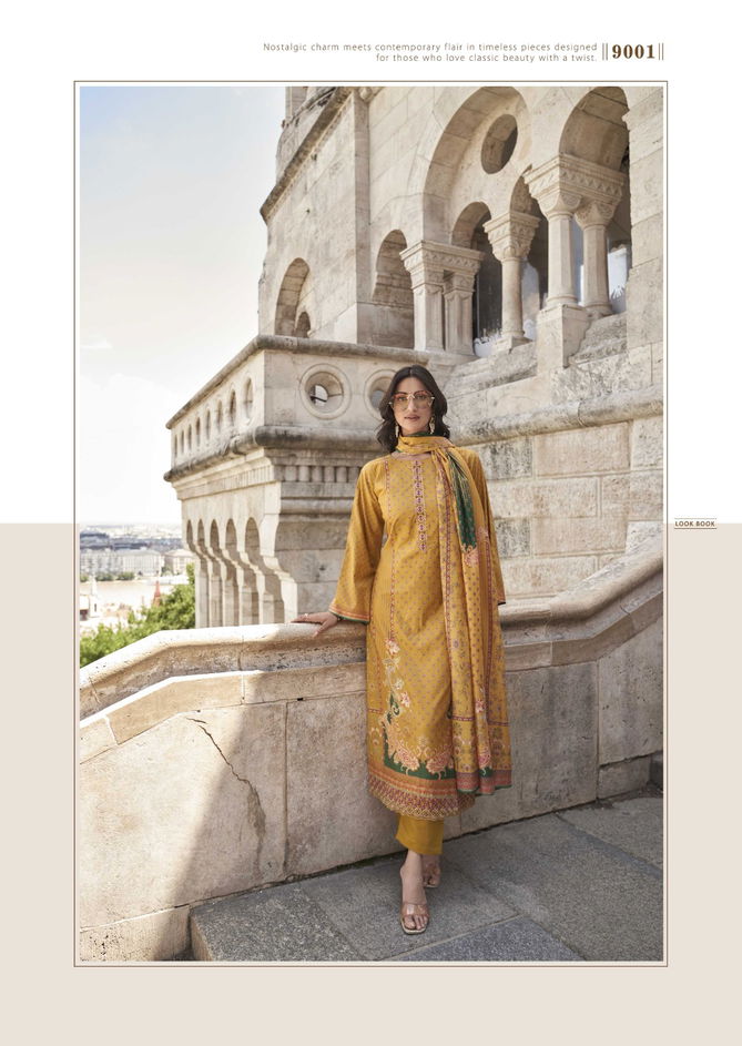 Meraki By The Hermitage Shop Lawn Cotton Karachi Printed Dress Material Wholesale Online
